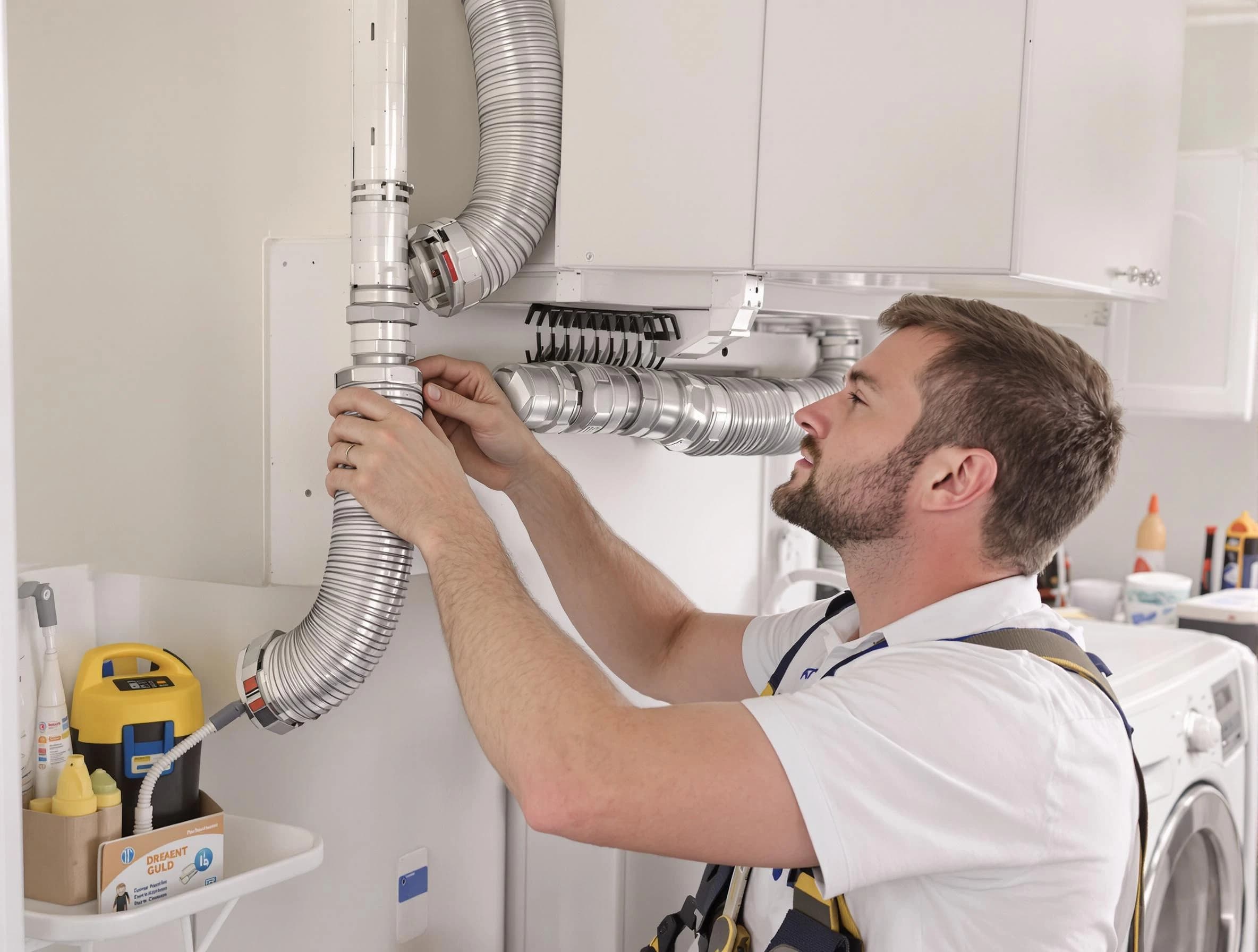 Professional dryer vent repair and installation by Milliken Dryer Vent Cleaning in Milliken
