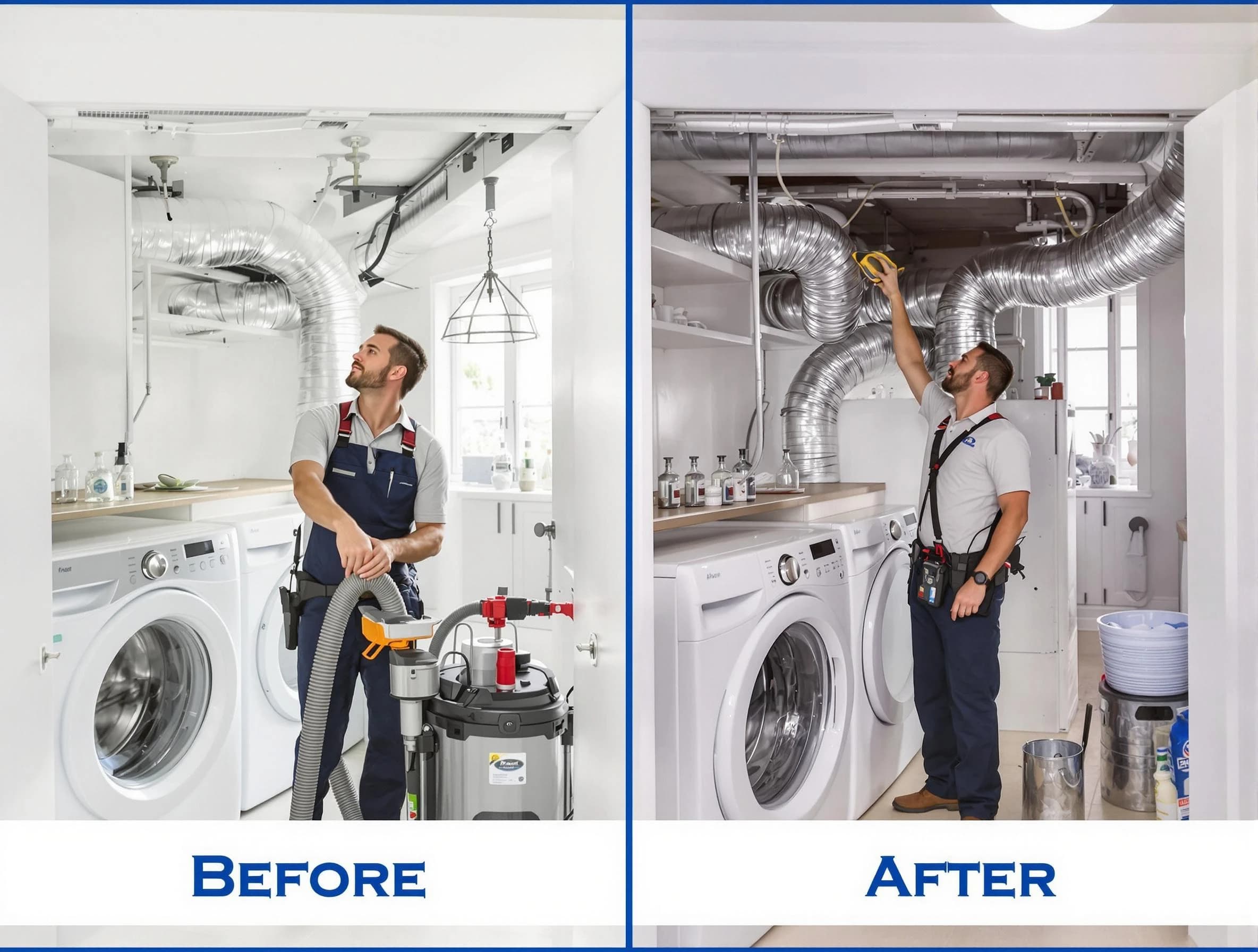 Expert gas dryer vent cleaning by Milliken Dryer Vent Cleaning in Milliken