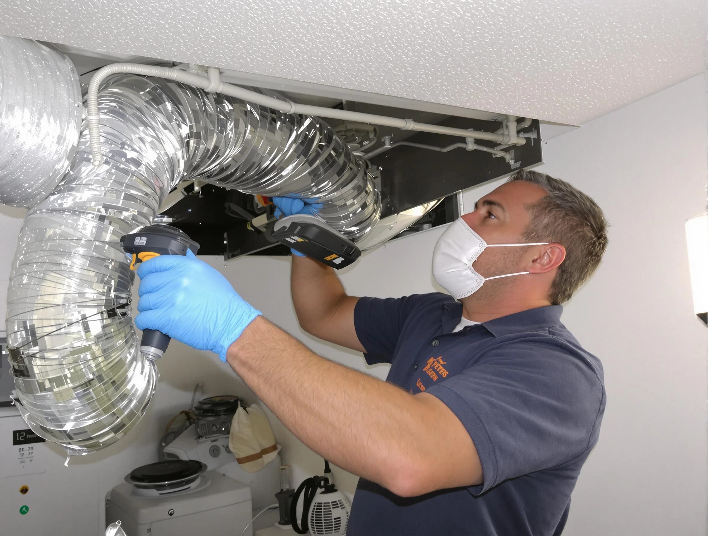 Milliken Dryer Vent Cleaning professional performing thorough residential dryer vent cleaning in Milliken