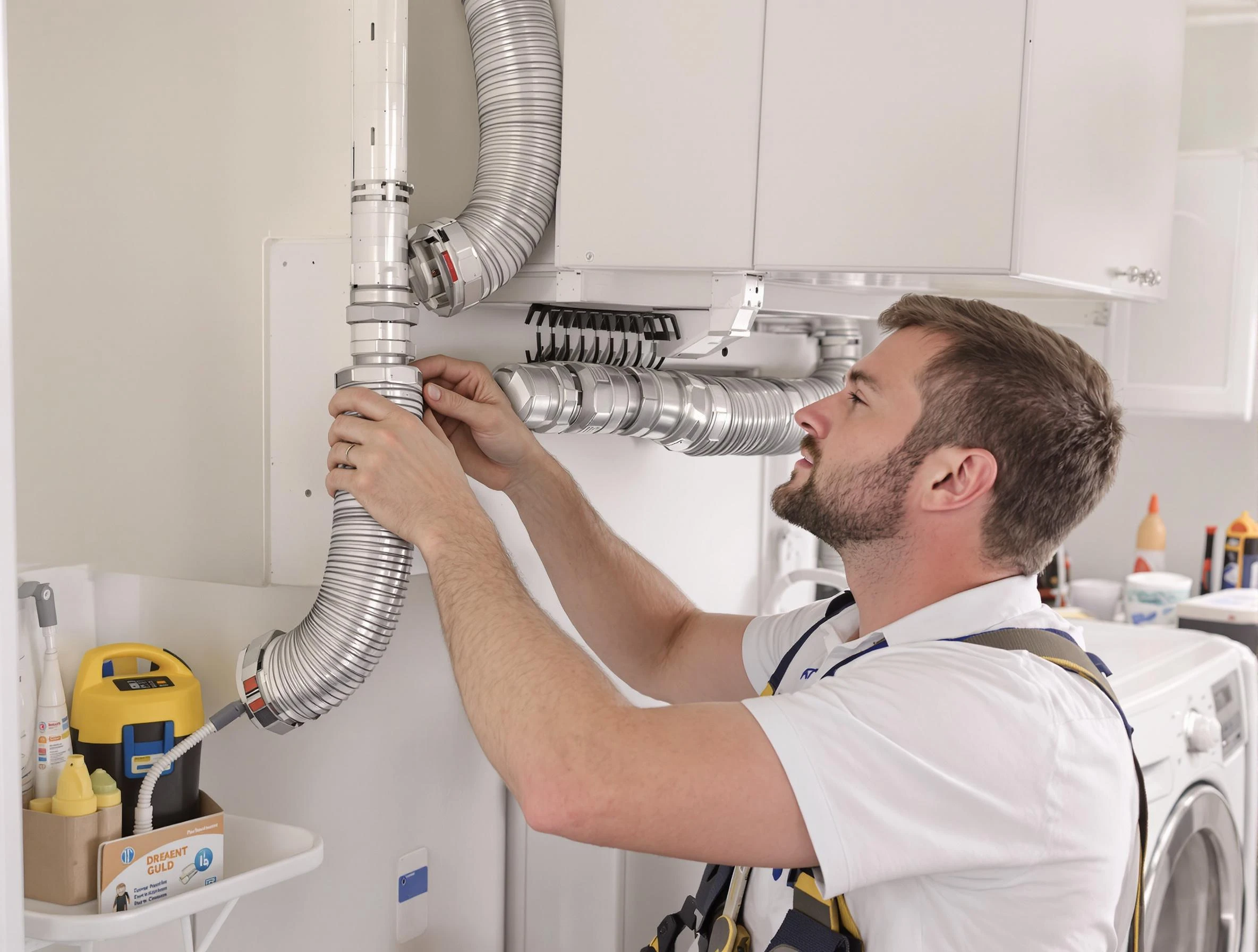 Professional dryer vent repair and installation by Milliken Dryer Vent Cleaning in Milliken