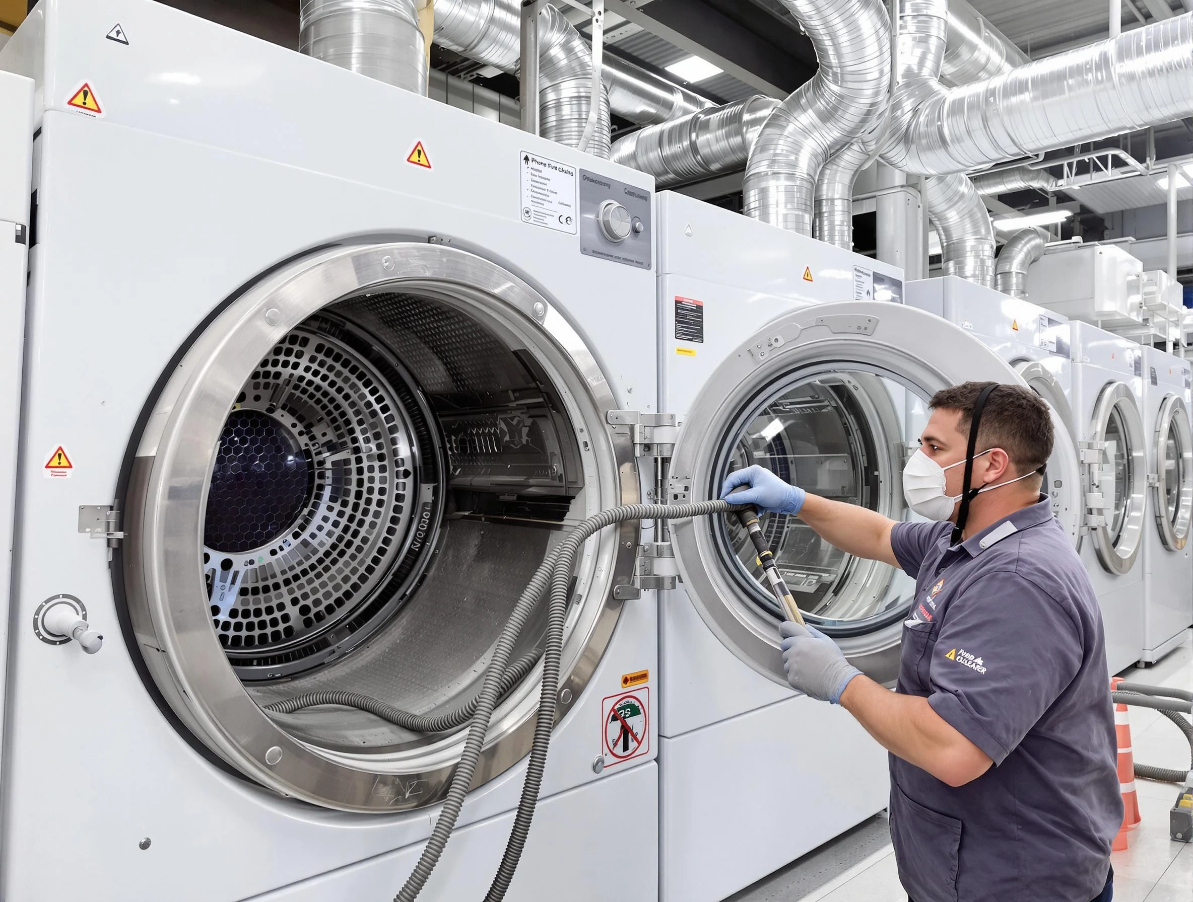 Industrial-grade dryer vent cleaning by Milliken Dryer Vent Cleaning in Milliken